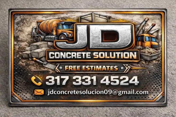 JD Concrete Solutions — Quality concrete, results that last